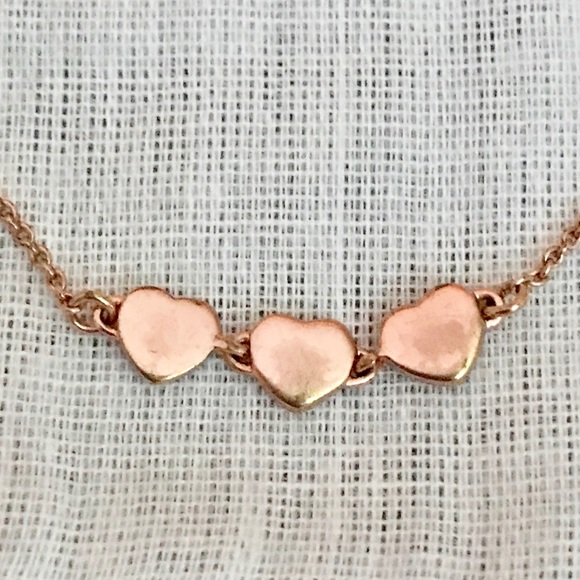 🔥GONE TMRO Coach Rose Gold Hearts Brclt - Picture 4 of 5